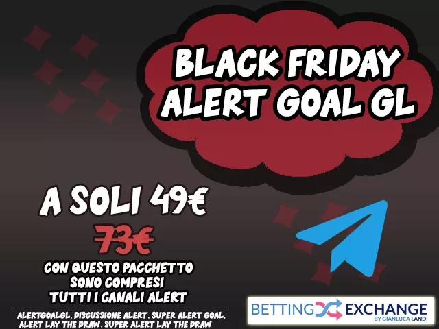 Black Friday Alert Goal telegram 49 euro