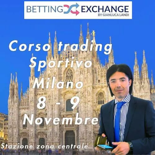 Corso Trading Sportivo Milano 8 e 9 novembre 2019