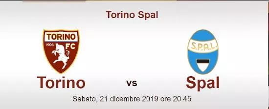 pronostico Torino Spal serie A sabato 21 dicembre 2019