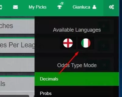 Betpractice è adesso completamente in Italiano