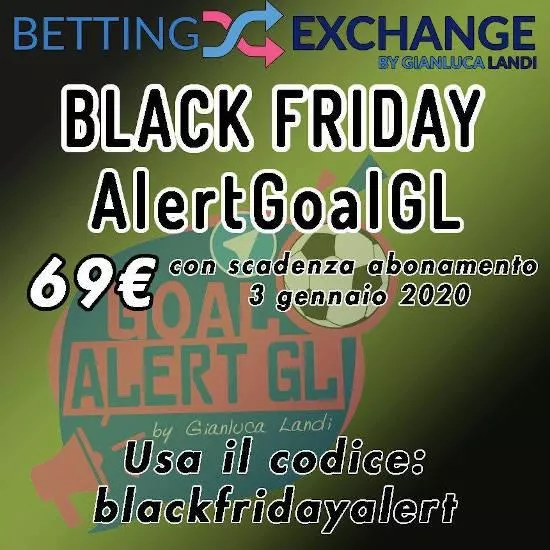 Black Friday Alert Goal by Gianluca Landi a 69 euro