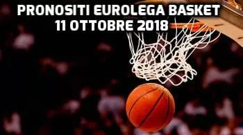 pronostici eurolega basket 18 ottobre 2018