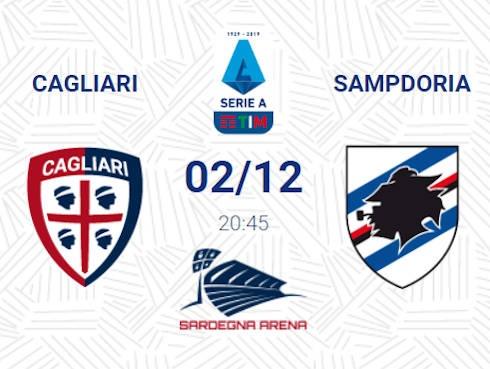 Analisi pronostico Cagliari Sampdoria posticipo serie A