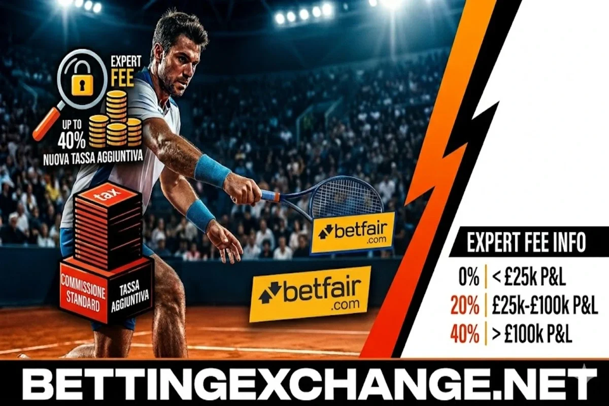 Expert Fee Betfair: cos'è, come funziona e chi la paga
