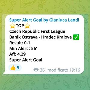 Super Alert Goal secondo tempo