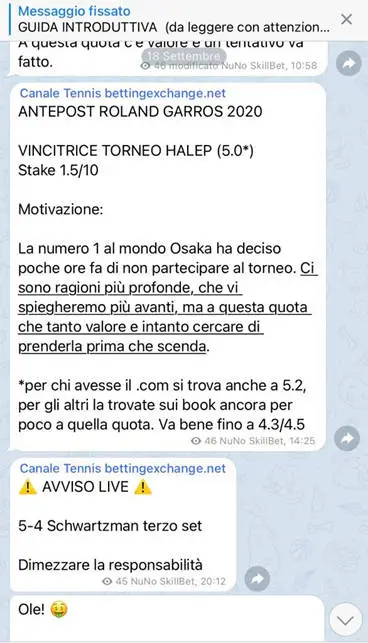 halep antepost vincente