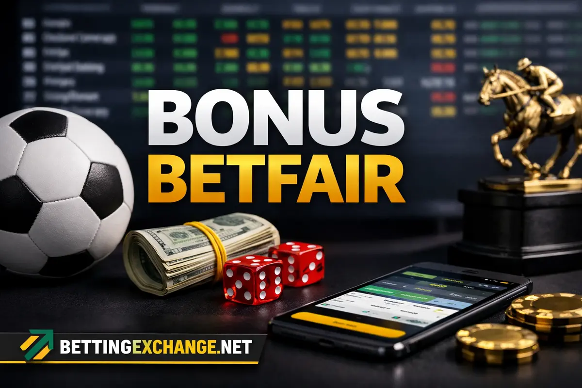 Bonus Betfair | Scopri quanto vale bonus scommesse o exchange