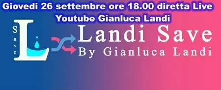 Spiegazione domande Landi save diretta giovedi 26 settembre ore 18.00 youtube