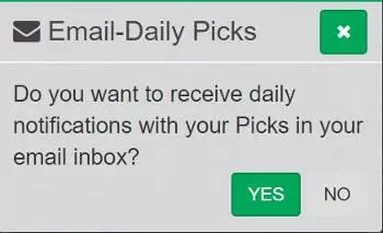 Segnali System Hunter Betpractice my pick via email