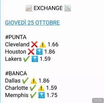 analisi post match basket nba modalità exchange 24 ottobre 2018
