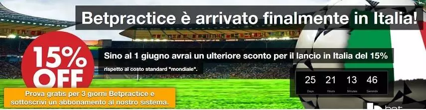 betpractice sconto abbonamento