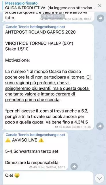halep antepost vincente