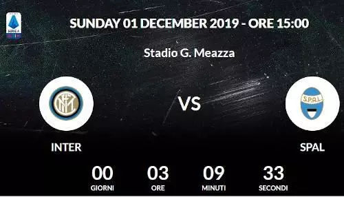 Analisi pronostico Inter Spal