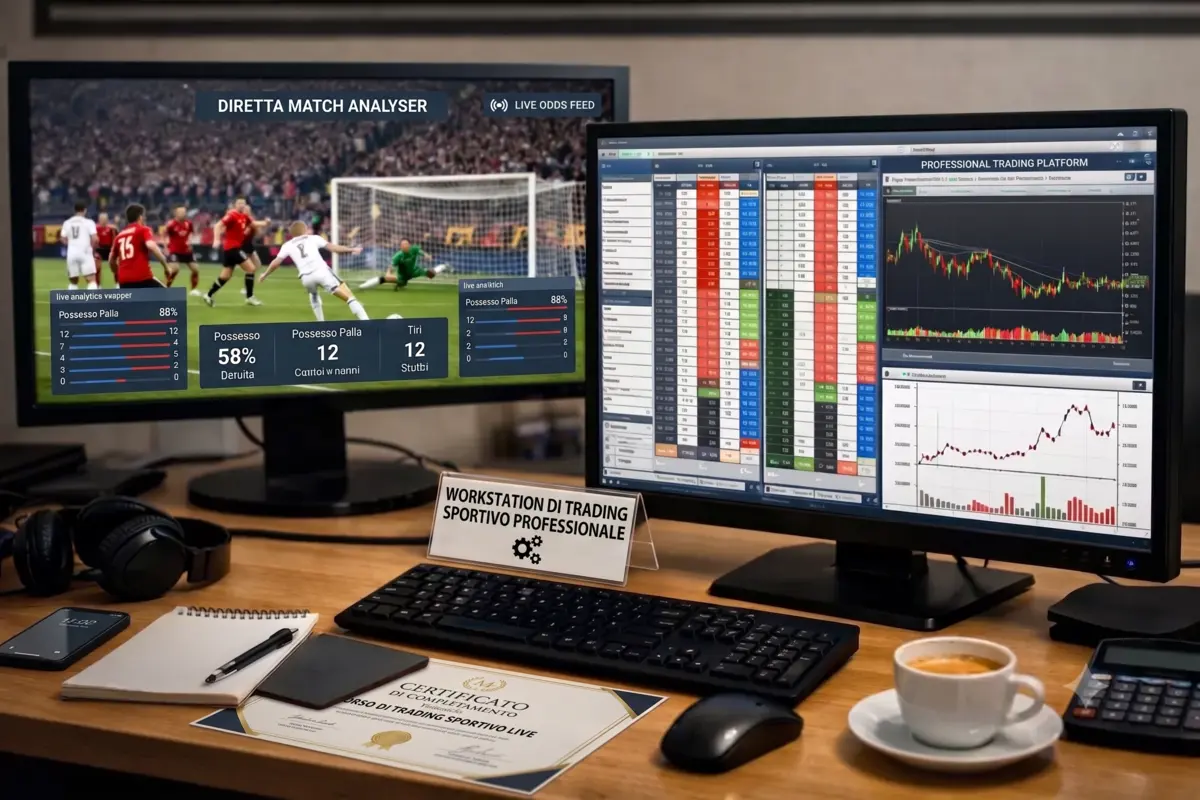 Master in Trading sul Calcio in presenza docente Gianluca Landi