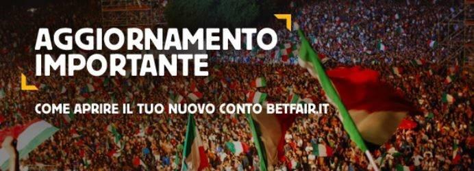 Partenza betting exchange in Italia lunedì 7 aprile 2014