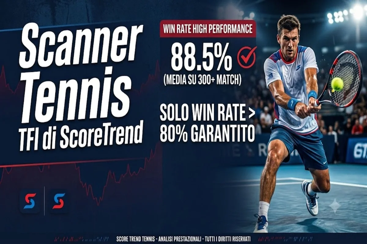 Scanner Tennis TFI guida completa al Tennis Flow Index