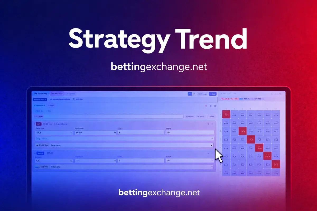 Strategy Trend di ScoreTrend le strategie di Betting Exchange semplici