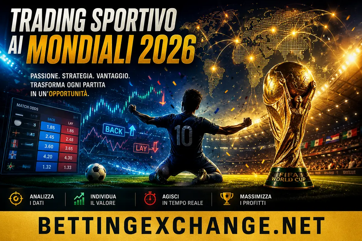 Trading sportivo ai Mondiali 2026: mercati, strategie ed errori
