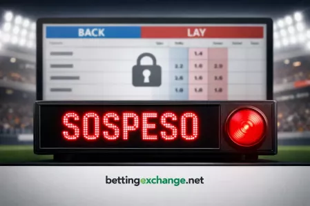 Mercato sospeso o suspended nel Betting Exchange