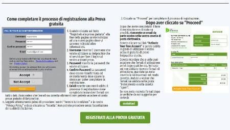 Come fare la prova gratuita di 7 giorni a Betpractice