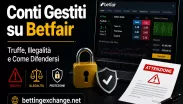 conti gestiti su Betfair nel betting exchange e trading sportivo